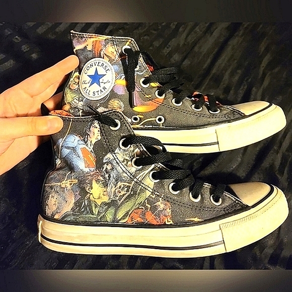 converse dc comics shoes